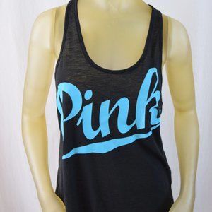 Victoria's Secret PINK Logo Tank Top Size Medium